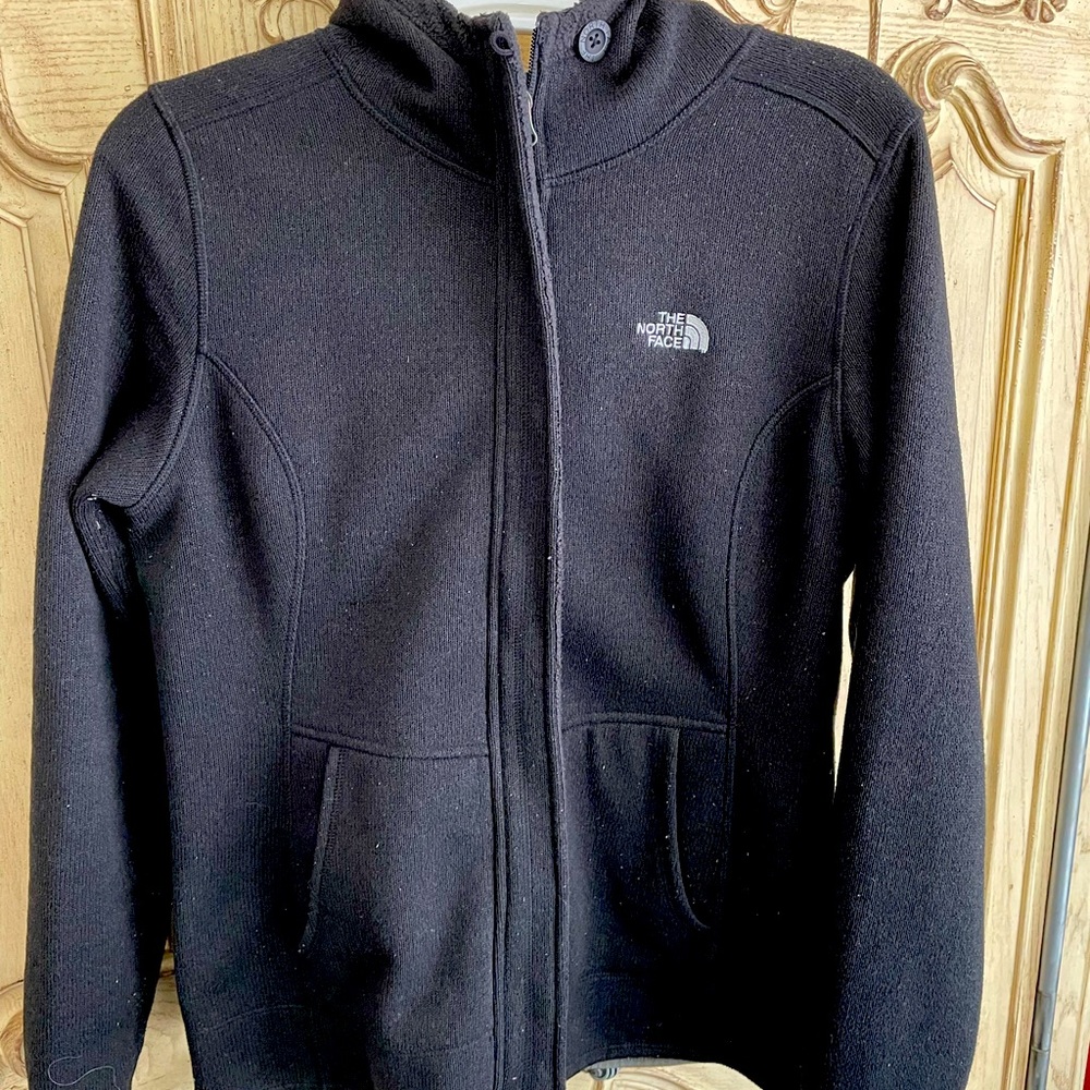 The North Face black jacket